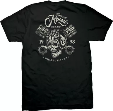 Z1R What Fuels U Black T-Shirt