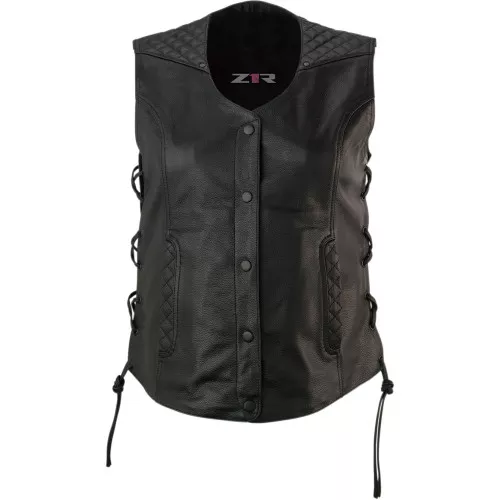 Z1R Women’s Gaucha Leather Vest